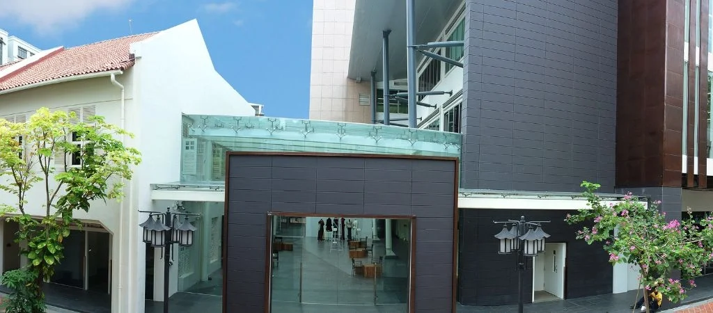 Raffles College of Higher Education landing